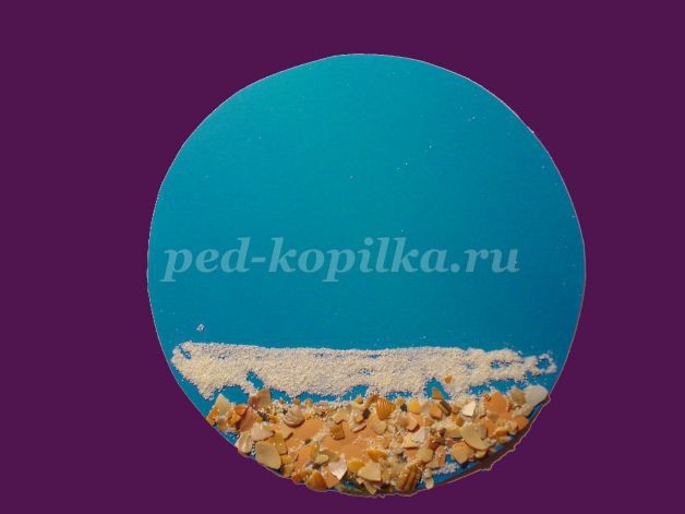 ​Аквариум с использованием природного материала