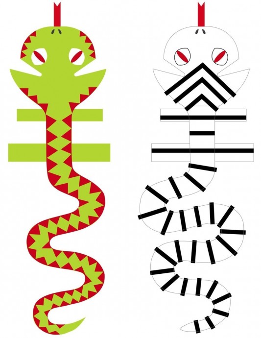 Змейка на пальчик