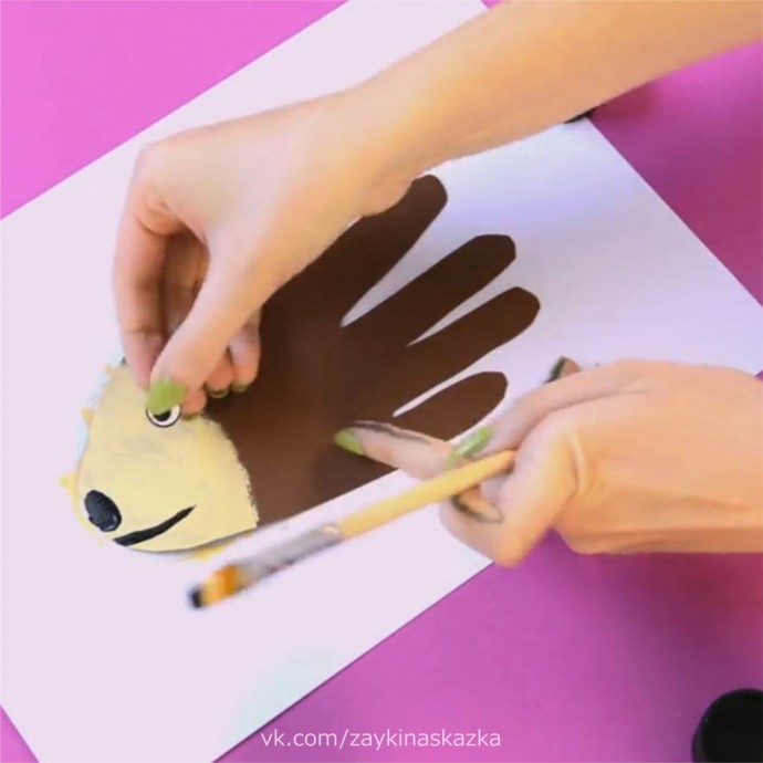 Ёжик-обводилка