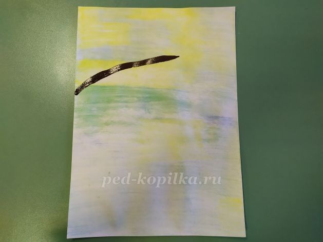 Аппликация с элементами рисования Аппликация с элементами рисования