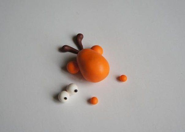 Лепим с детьми жирафика