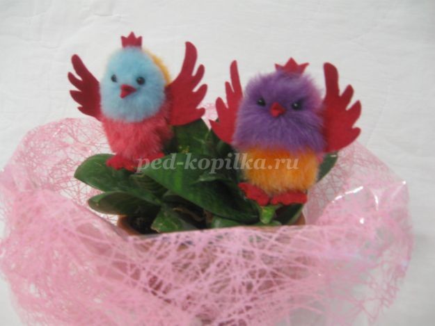 Счастливая парочка из меха и фетра: часть 2