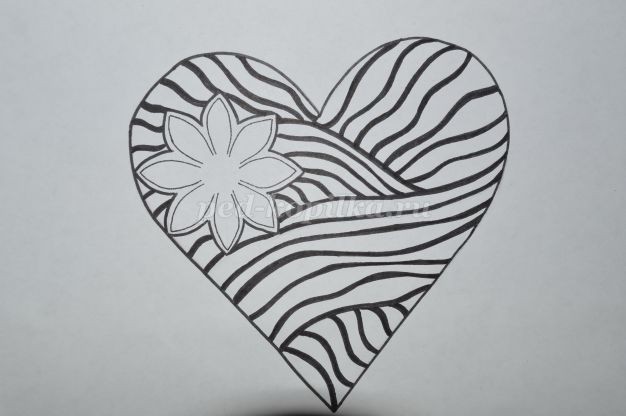 Сердечко в технике вырезания: часть 2 Сердечко в технике вырезания: часть 2