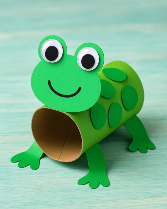 Животные на основе картонных втулок Животные на основе картонных втулок