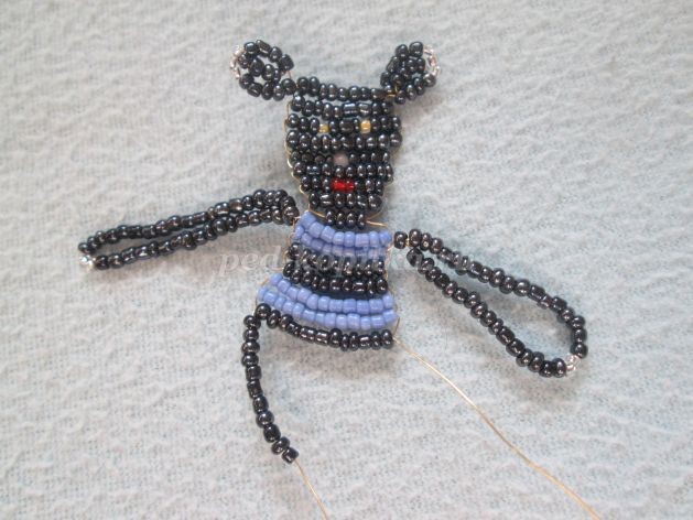 Волк из бисера: мастер-класс Волк из бисера: мастер-класс