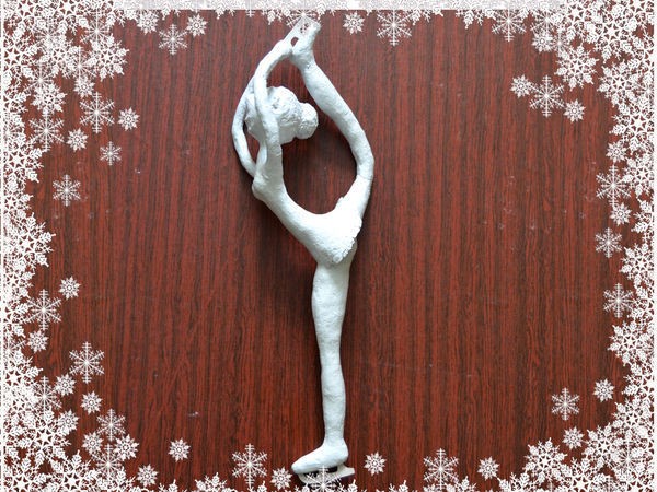 Балерина в технике папье-маше Балерина в технике папье-маше