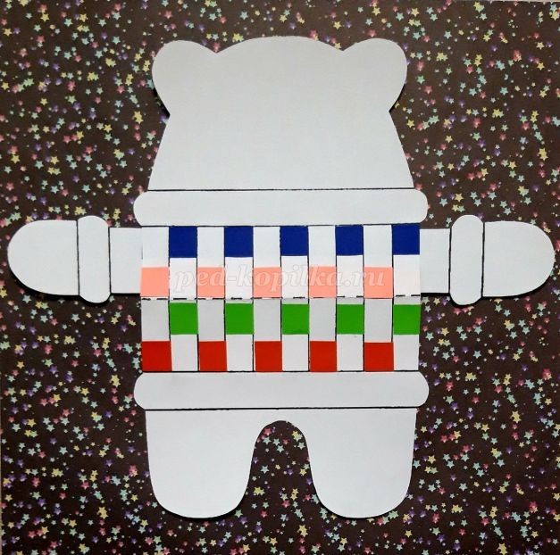 Мастер–класс по изготовлению аппликации методом прямого плетения из полосок бумаги: часть 2 Мастер–класс по изготовлению аппликации методом прямого плетения из полосок бумаги: часть 2