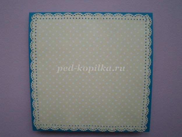 Новогодняя открытка в технике квиллинг: часть 1