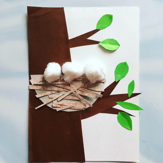 ​Птенцы в гнездышке