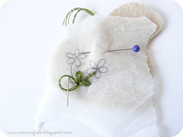 Зайка из фетра