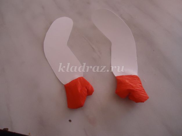 Дед Мороз в технике торцевания