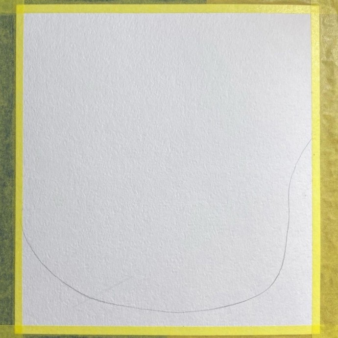 Рисуем зимнюю лисичку