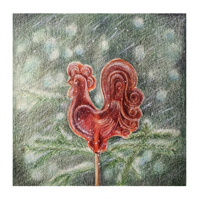 Леденец на палочке "Петушок" Леденец на палочке "Петушок"