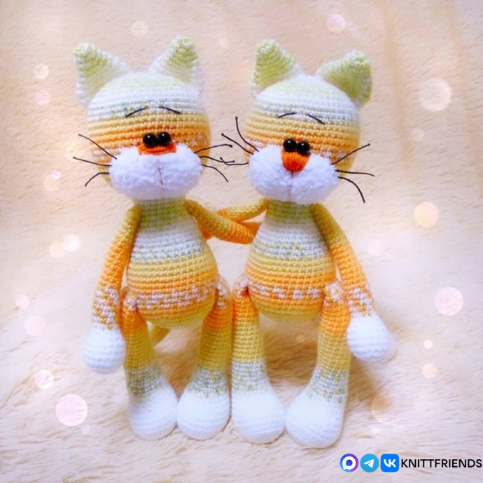 Котики из пряжи