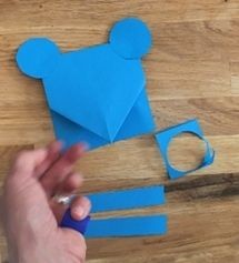 Мышки с сыром из цветной бумаги