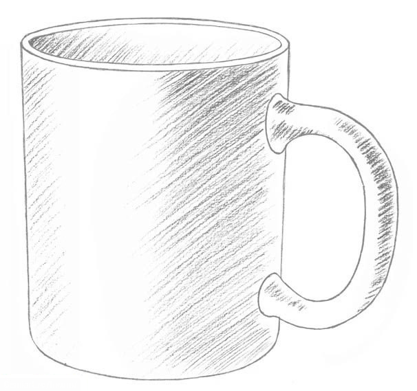Рисуем простую чашку