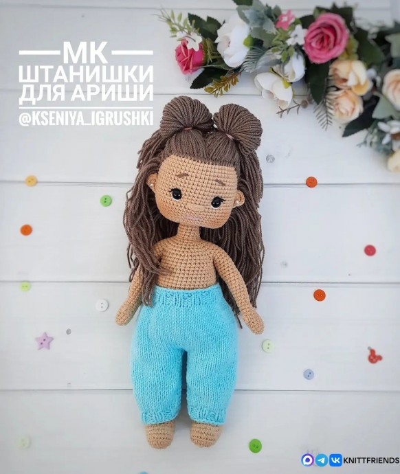 Штанишки для куклы Штанишки для куклы