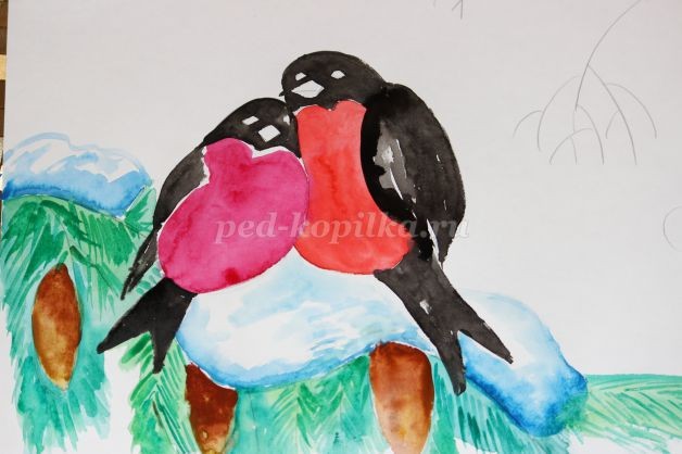 Снегири на ветке: часть 1 Снегири на ветке: часть 1