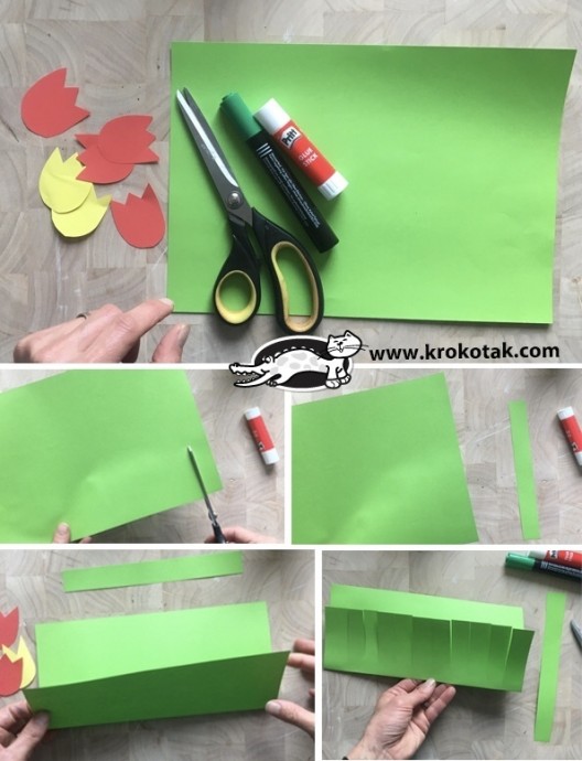 Весенняя корзинка с цветами Весенняя корзинка с цветами