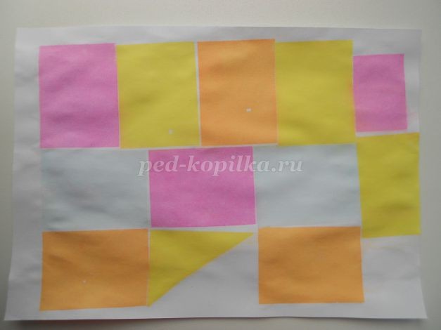 ​Цветочное панно из бумаги: часть 1