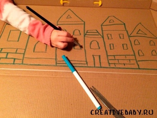 ​Домики в снегу