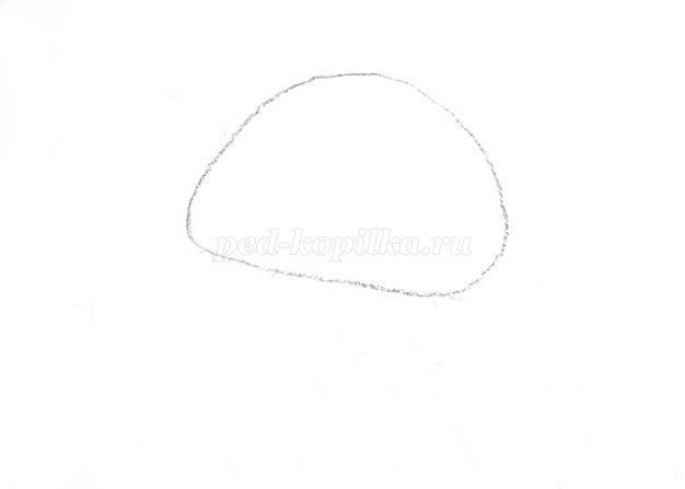 Как нарисовать мухоморы: часть 1