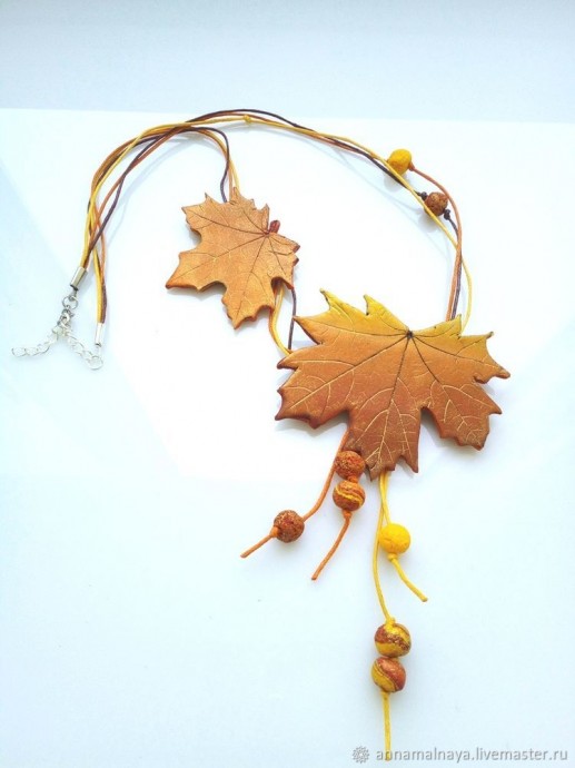 Как сделать настоящий кленовый листик из полимерной глины