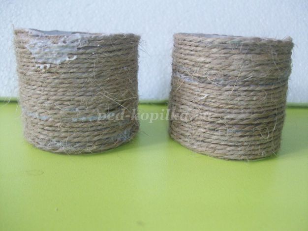 Настольная композиция из природного материала детскими руками: мастер-класс, часть 2