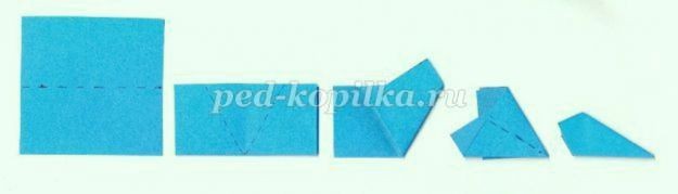 ​Рисуем невероятно красивую ёлочку белую на синем фоне: часть 3