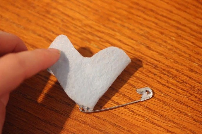 Коньки из фетра