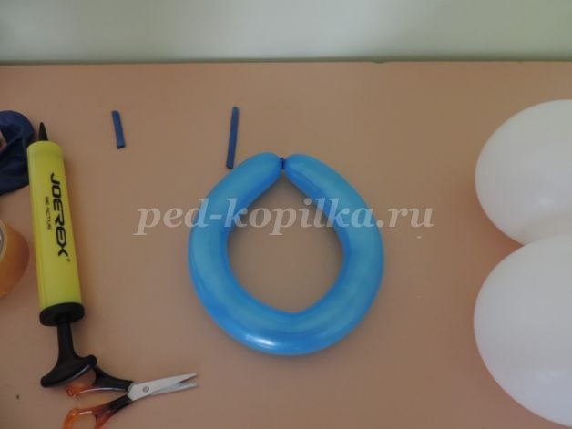 Мастер-класс по моделированию из воздушных шариков снеговика: часть 4 Мастер-класс по моделированию из воздушных шариков снеговика: часть 4