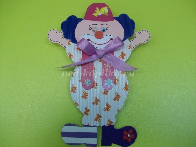 Мастерим с детьми клоунов: часть 2