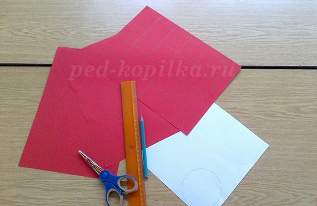 Георгина из кулёчков Георгина из кулёчков