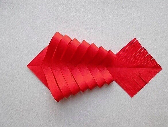 Поделка из бумаги "Рыбка"