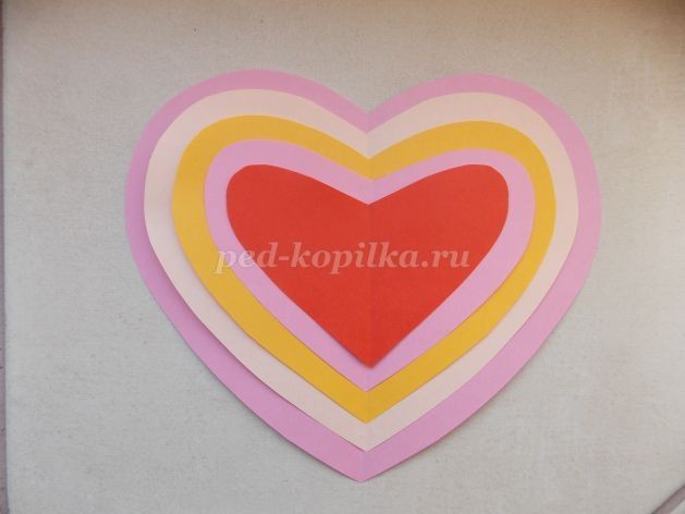 ​Сердечко "Люблю тебя": часть 2
