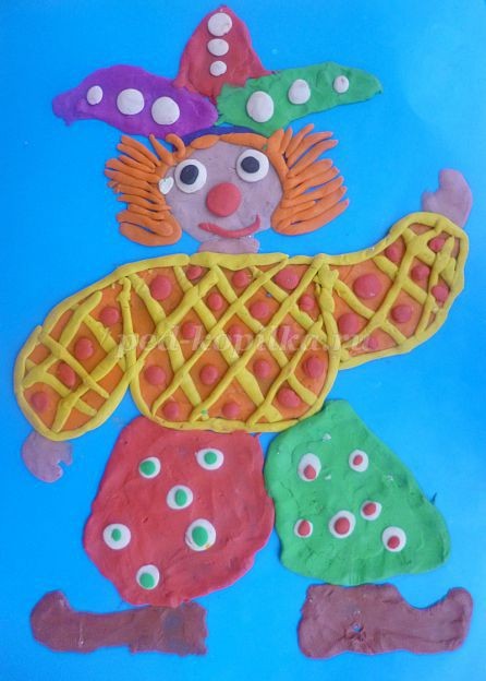 ​Пластилинография: цветущий луг, часть 2