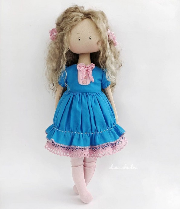 ​Платье для куклы: мастер-класс