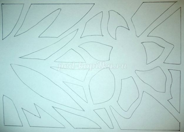 Бумажный витраж