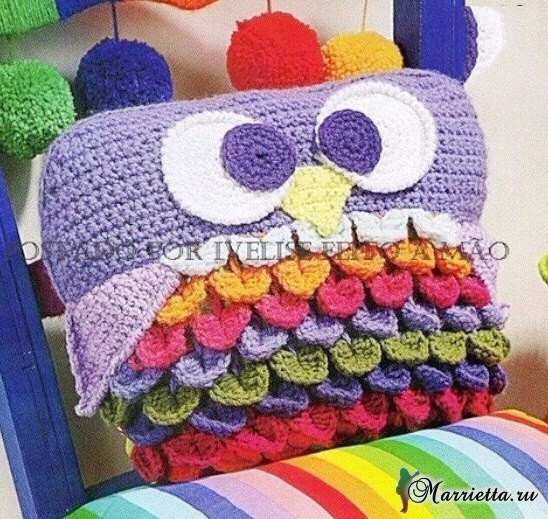 ​Вязаная сова