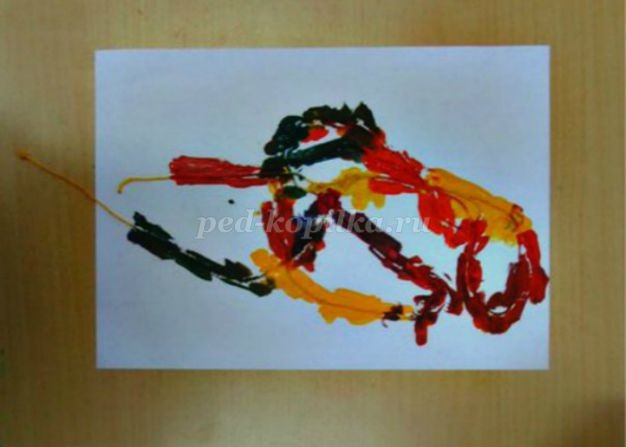Нетрадиционное рисование нитками: часть 1 Нетрадиционное рисование нитками: часть 1