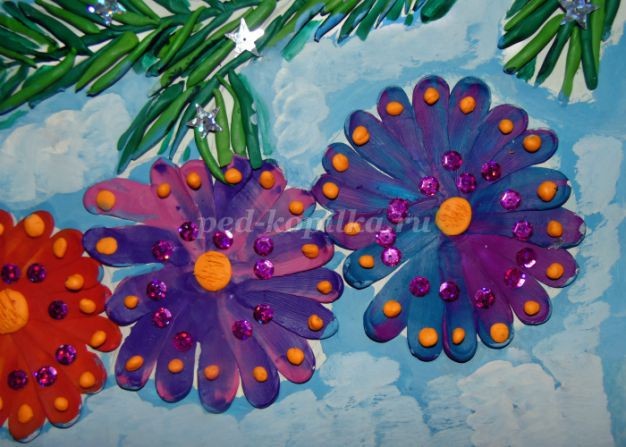 Подарок на Новый год своими руками в технике пластилинографии: часть 2 Подарок на Новый год своими руками в технике пластилинографии: часть 2