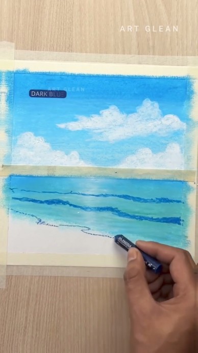 Рисуем море
