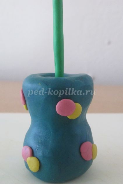 Роза из пластилина: часть 1 Роза из пластилина: часть 1