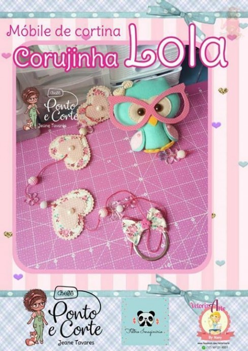 Совы из фетра