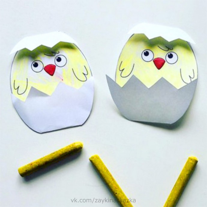 Вылупляются цыплята Вылупляются цыплята