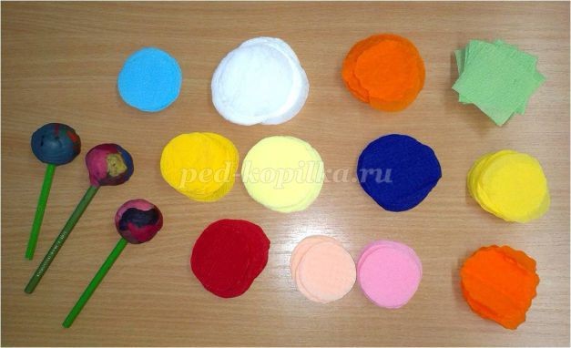 Цветы из бумаги "Весеннее вдохновение"