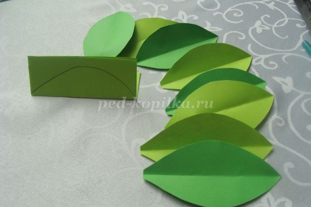 Подснежники из бумаги Подснежники из бумаги