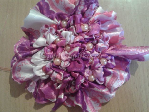 Детская брошь в японской технике "Комоно": мастер-класс, часть 2 Детская брошь в японской технике "Комоно": мастер-класс, часть 2