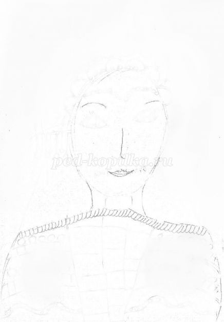 Пластилинография "Снегурочка": часть 1