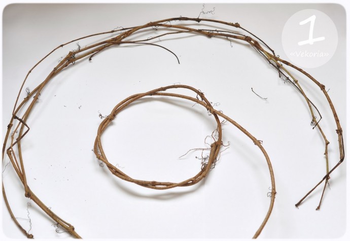 Создаем елочку из веточек Создаем елочку из веточек